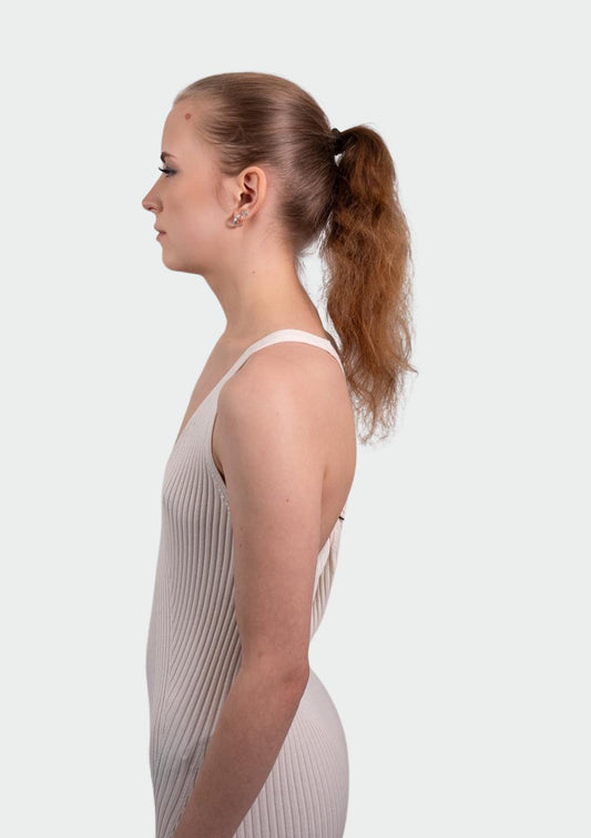 Kim single braid ponytail