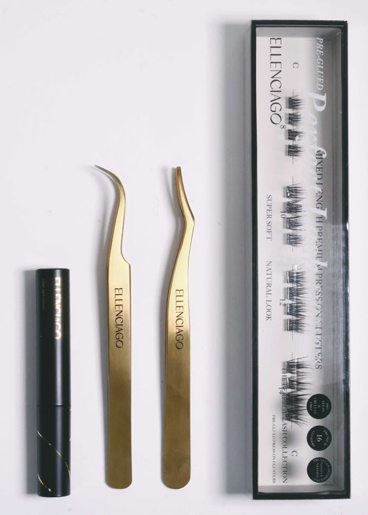 The Effortless Lash Kit- (Pre-Glued)