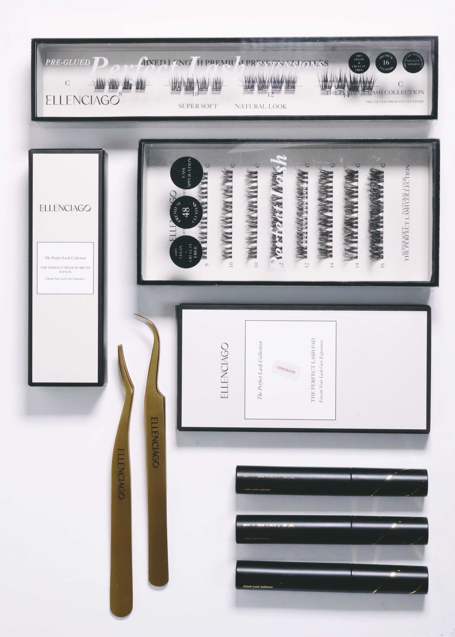The Ultimate Lash Kit(Pre-Glued + Voguish Volume)