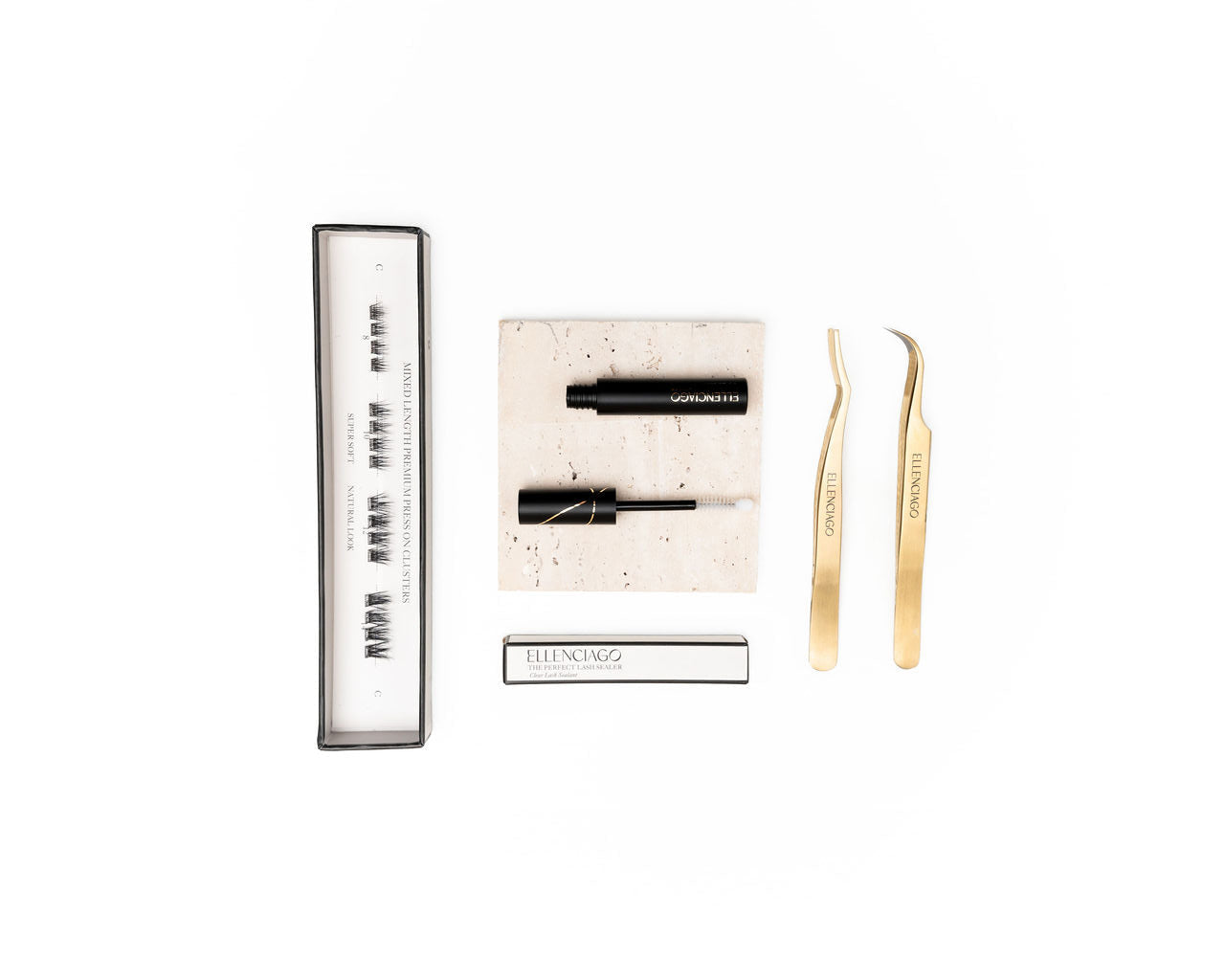 The Effortless Lash Kit- (Pre-Glued)