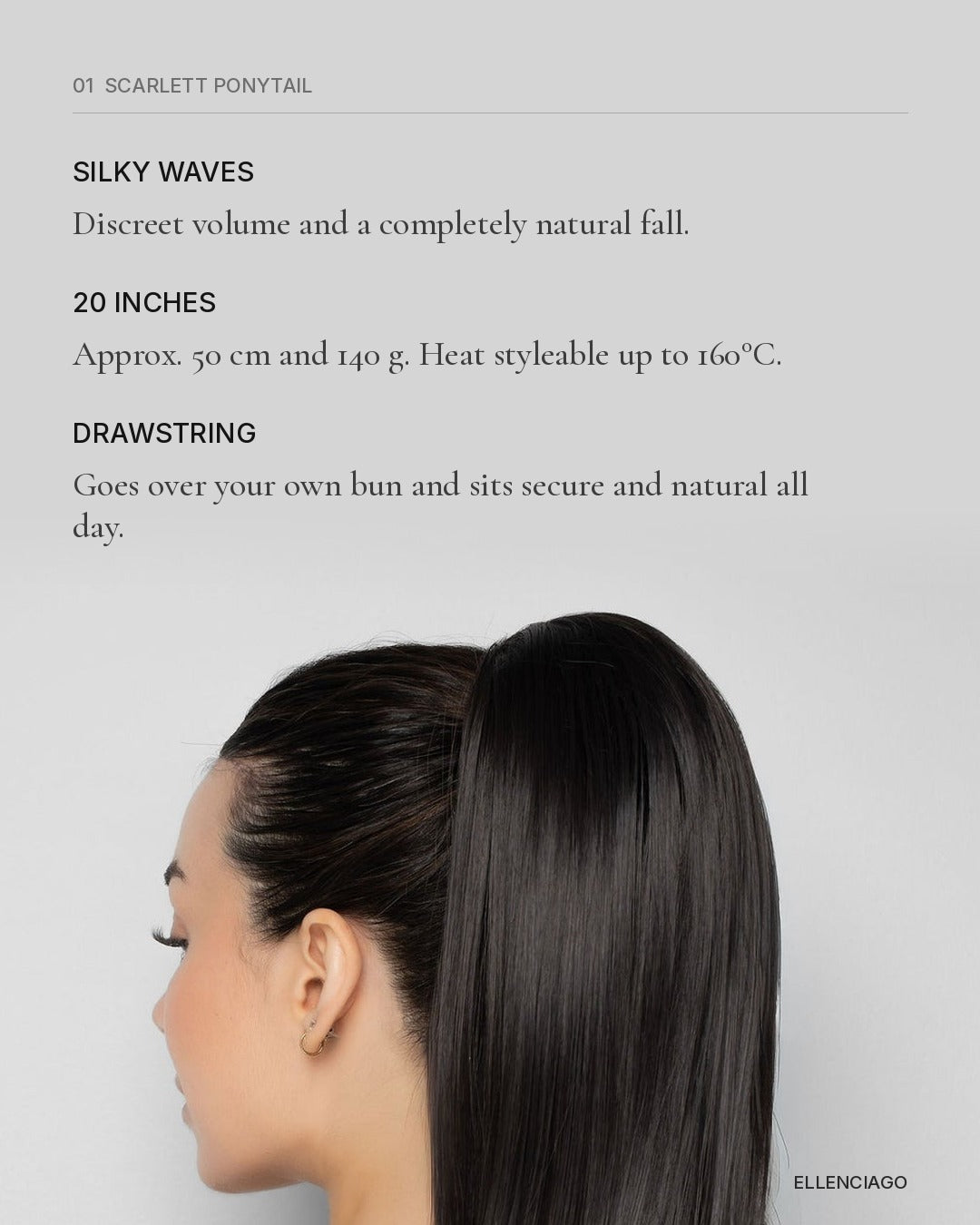 Black Icon Bundle Scarlett Ponytail [en]